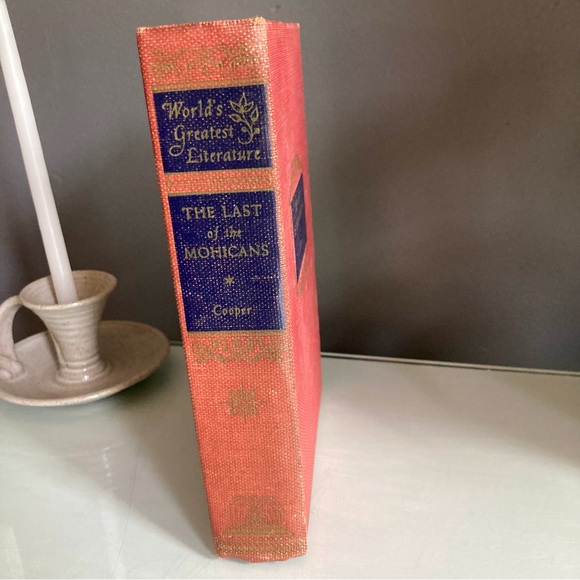 THE LAST OF THE MOHICANS Vintage Book by James Fenimore Cooper - Picture 7 of 7
